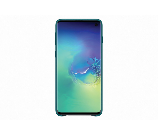 Etui Leather Cover do Samsung Galaxy S10 zielone - 478369 - zdjęcie 4